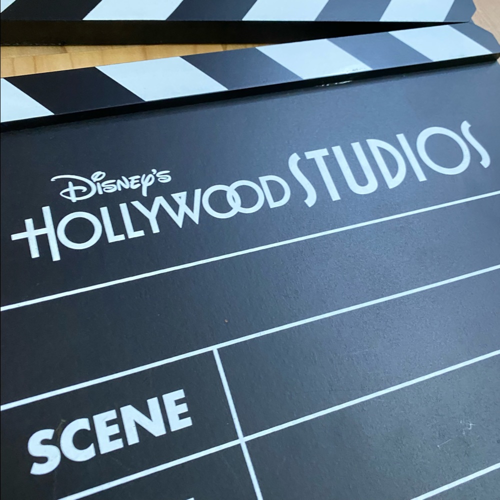 Vintage Disney Hollywood Studios Director Clapboard